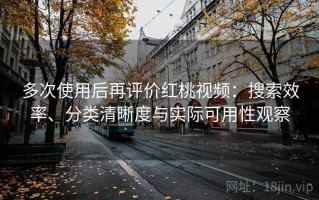 多次使用后再评价红桃视频：搜索效率、分类清晰度与实际可用性观察