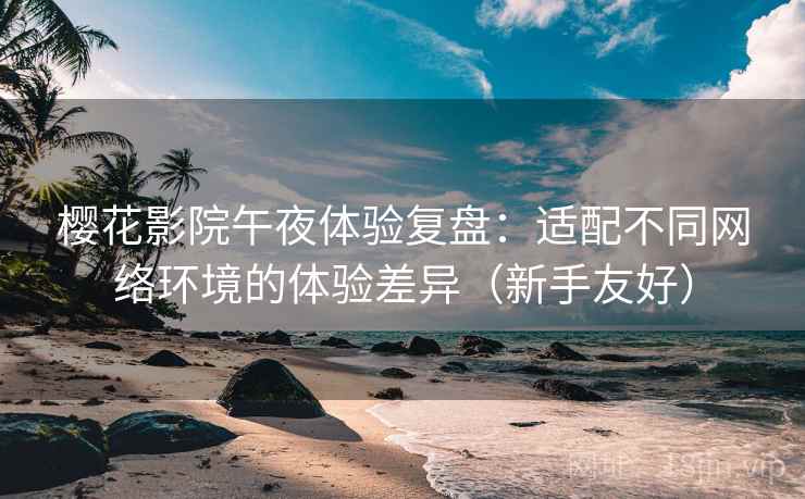 樱花影院午夜体验复盘：适配不同网络环境的体验差异（新手友好）-第2张图片