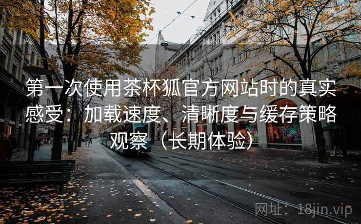 第一次使用茶杯狐官方网站时的真实感受：加载速度、清晰度与缓存策略观察（长期体验）-第1张图片